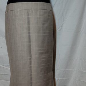Alex Marie Tan Pencil Skirt in Size 16